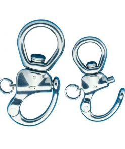 WICHARD 2 1/8" L Stainless Steel Large Swivel Bail Shackle