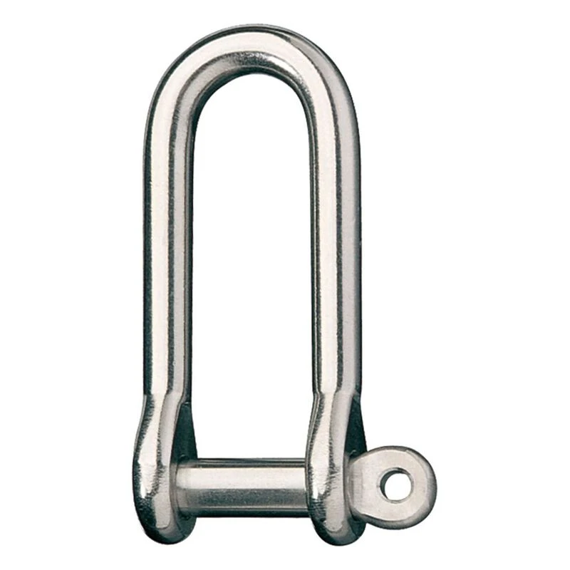 RONSTAN Stainless Steel Forged "D" Shackle with 1/4" Pin, 19/32" IW