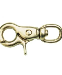 WEST MARINE Swivel-Eye Snap, Bronze, 3/4" Eye ID, 3-1/8" Length, 7/16" Opening