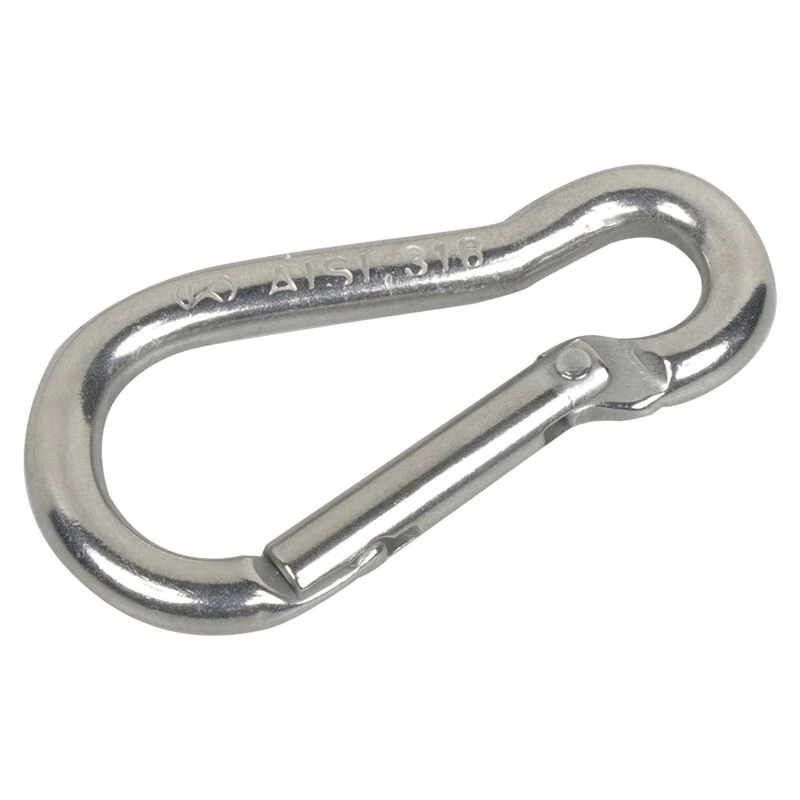 WEST MARINE Stainless Steel Carabiners without Eye - Image 5