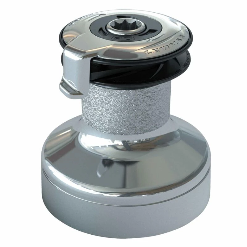 LEWMAR #45 Electric Self-Tailing Winch, Chromed Bronze