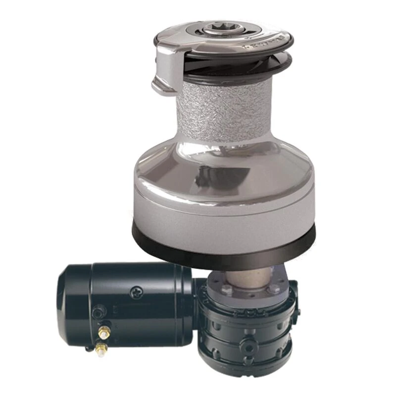 LEWMAR #45 Electric Self-Tailing Winch, Chromed Bronze