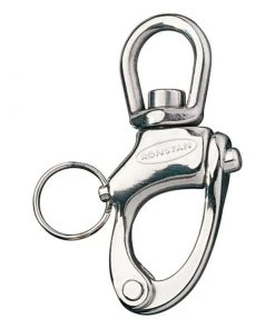 RONSTAN 2 7/8" L Stainless Steel Large Bail Snap Shackle
