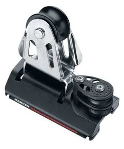 HARKEN CB Adjustable Genoa Lead Car, Small Boat, 4:1