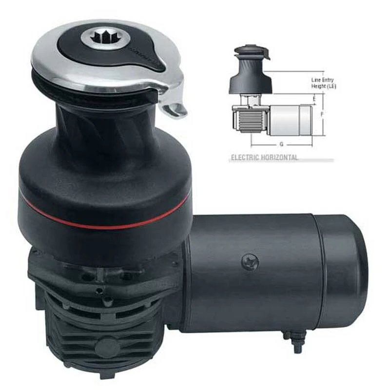 HARKEN #40 Two-Speed Aluminum Electric Radial Self-Tailing Winch