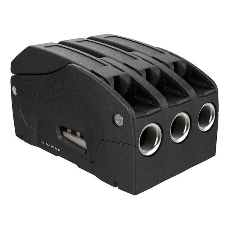 LEWMAR D2 Rope Clutch, Triple, 10-12mm