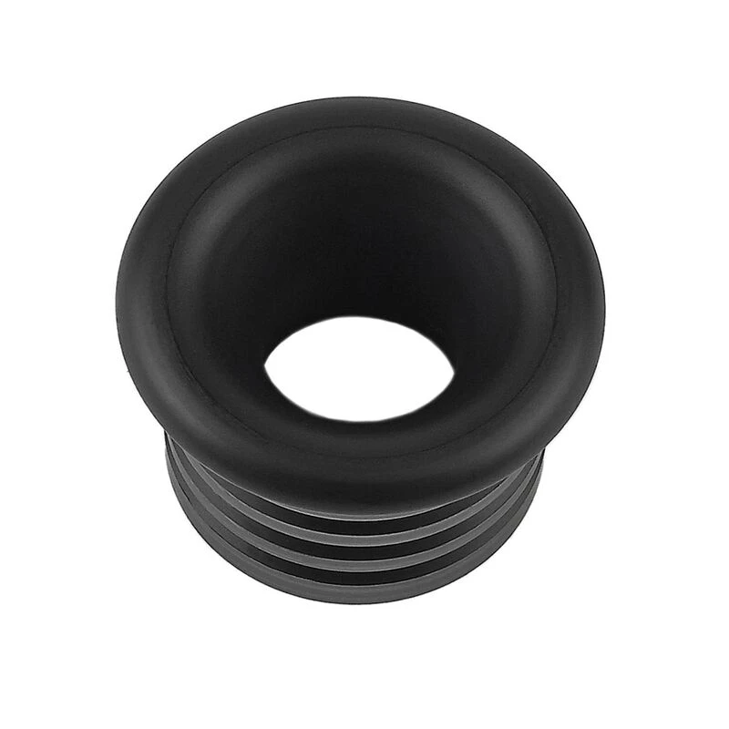 SCHAEFER Aluminum Thru-Deck Fairlead, Black