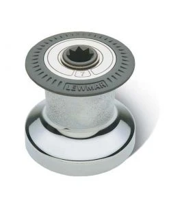 LEWMAR #6 One-Speed Chrome-Plated Bronze Non-Self-Tailing Winch