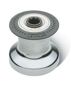 LEWMAR #7 One-Speed Chrome-Plated Bronze Non-Self-Tailing Winch