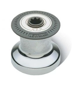 LEWMAR #8 One-Speed Chrome-Plated Bronze Non-Self-Tailing Winch