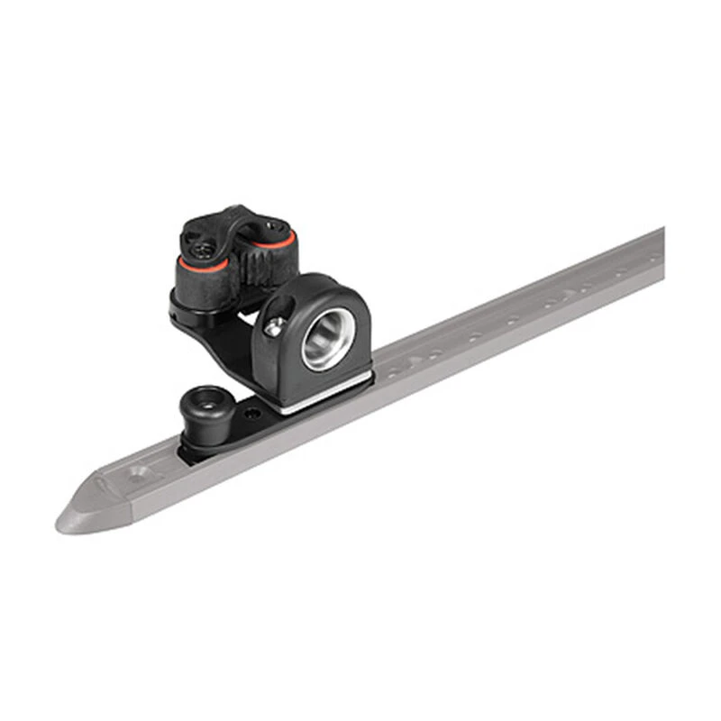 RONSTAN Series 19 C-Track Composite Car with Swiveling Fairlead and Cam Cleat