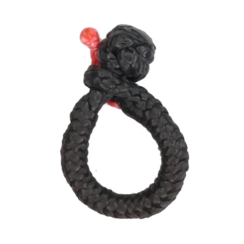 ROBSHIP 2 x 20mm Black Soft Shackle