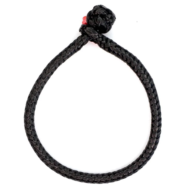 ROBSHIP 2 x 60mm Black Soft Shackle