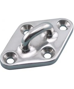 WEST MARINE Diamond-Base Stainless-Steel Padeye