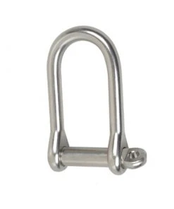 RONSTAN Stainless Steel Wide "D" Shackle with 3/16" Pin