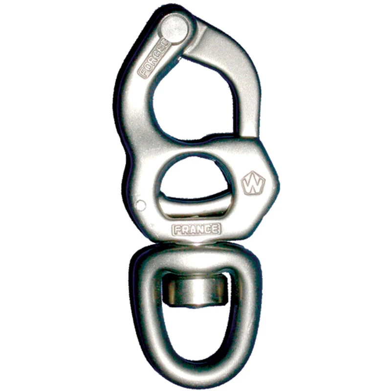 WICHARD 85mm Titanium Snap Shackle Swivel Eyes