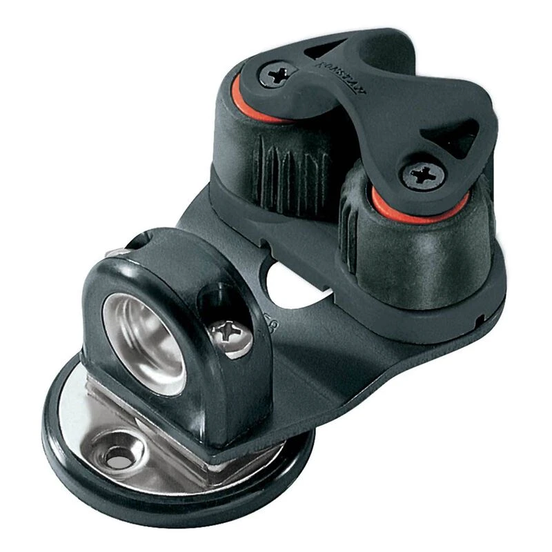 RONSTAN Medium Bulls-Eye Fairlead/Cleat for 5/32"-1/2" Rope