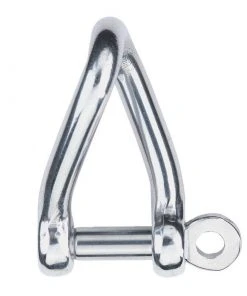 HARKEN 6mm Stainless Steel Twist Shackle with 1/4" Pin