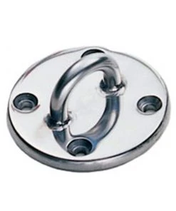 SCHAEFER 3" Heavy-Duty Round-Base Padeye with 1/2" Bail