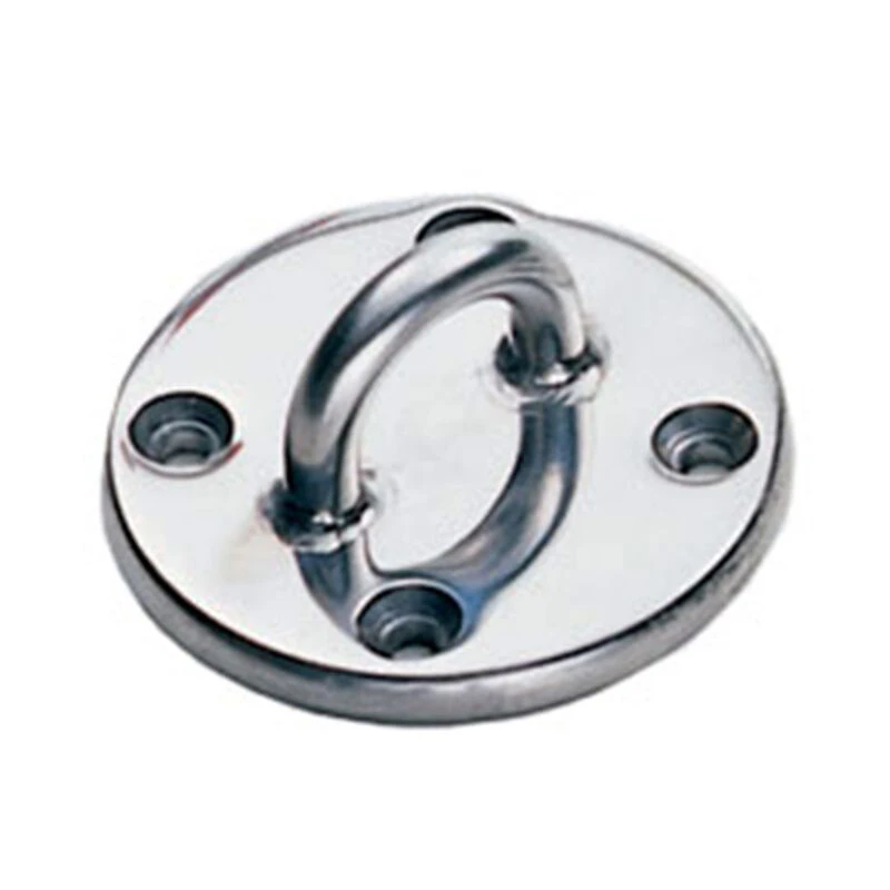 SCHAEFER 3" Heavy-Duty Round-Base Padeye with 1/2" Bail